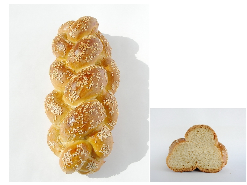 How To Braid Dough With 4 Strands Dough shaping technique how to